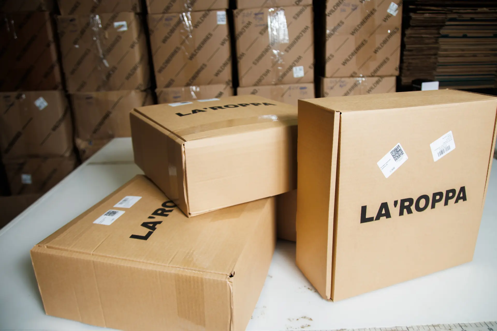 Готовые коробки к отгрузке